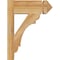 Ekena Millwork Olympic Arts & Crafts Rough Sawn Outlooker, Western Red Cedar, 6"W x 14"D x 18"H OUT06X14X18OLY03RWR - alternate 2